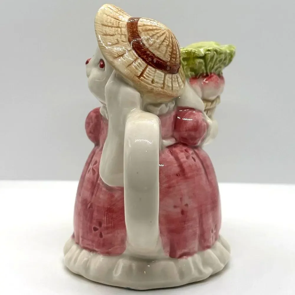 Vintage Otagiri Ceramic Bunny Rabbit Creamer, Made in Japan